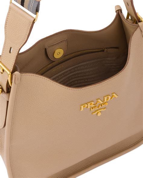 prada medium leather hobo shoulder bag|prada hobo bag sale.